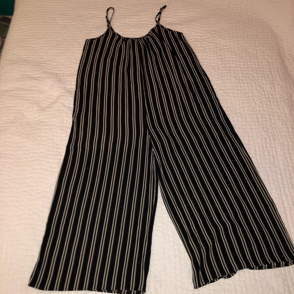 NWT striped jumpsuit